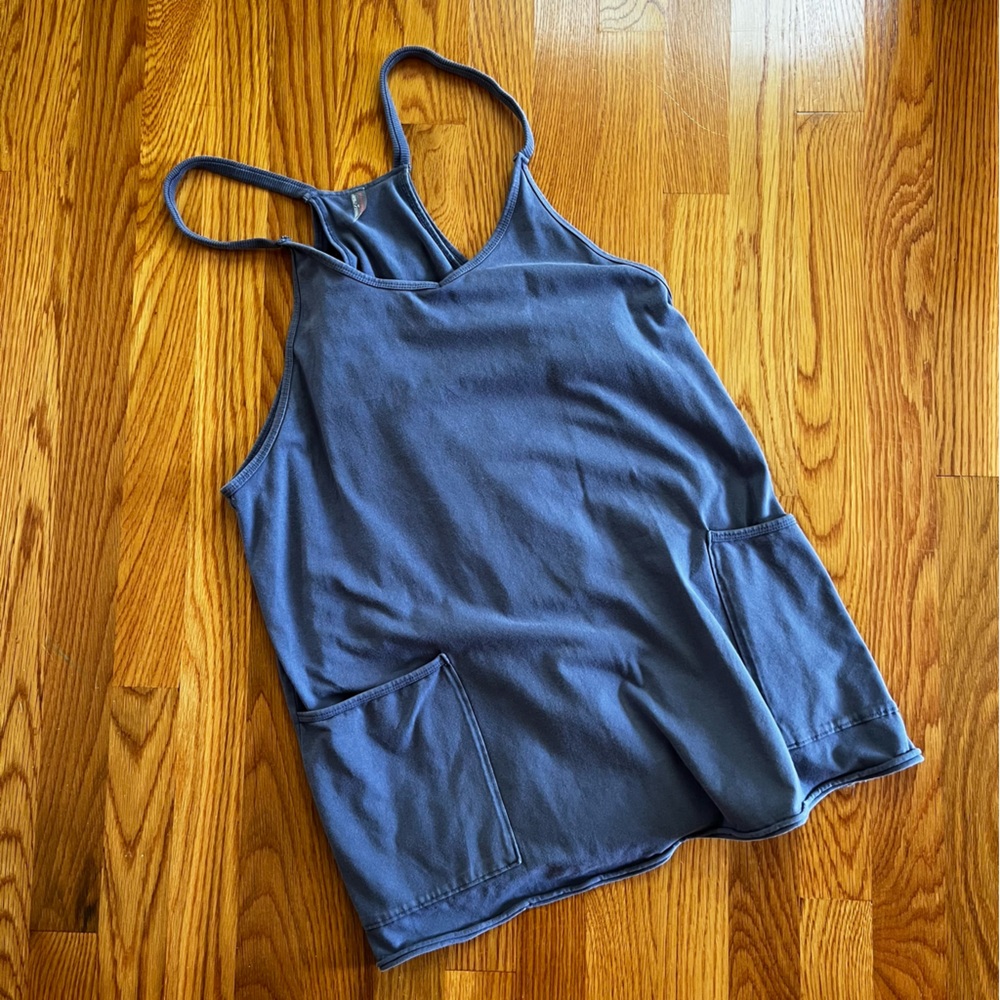 FP Movement by Free People Hot Shot Mini Dress in Indigo size small